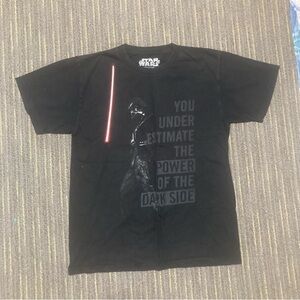 Star Wars Black Cotton T-Shirt